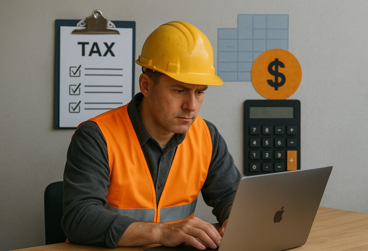 Tax prep support for builders